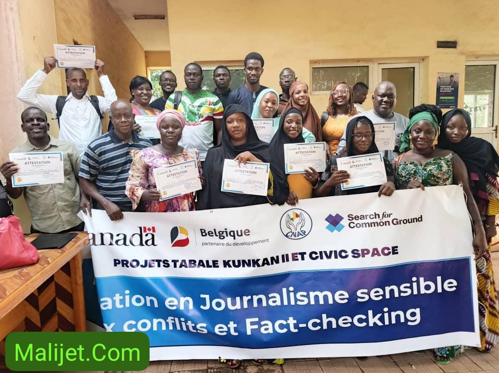 Journalisme sensible aux conflits : Search for Common Ground forme des journalistes !